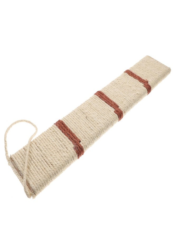 CORHAD Sisal Cat Scratcher Hanging Pad Random Color for Corners Durable Scratch Mat for Cats Healthy Outlet for Natural Instincts Keeps Cats Entertained and Engaged - Image 1